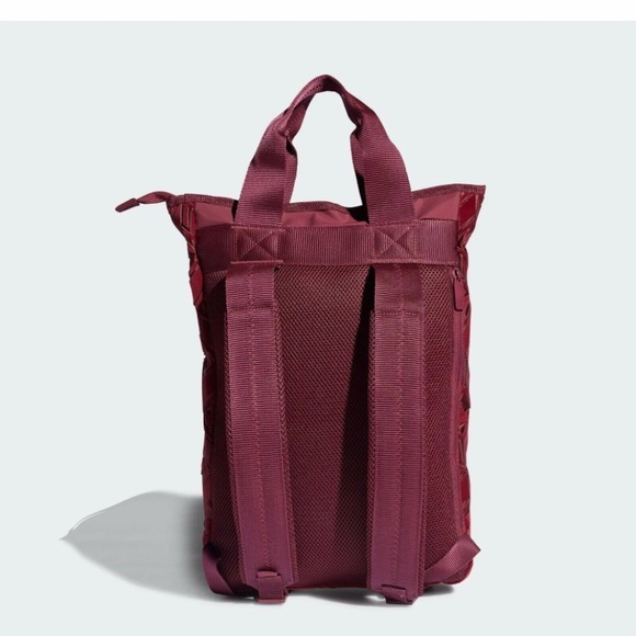 Adidas Red Geometric Backpack - Picture 4 of 11